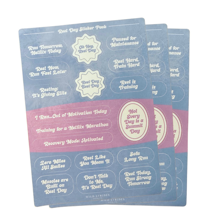Rest Day Sticker Pack