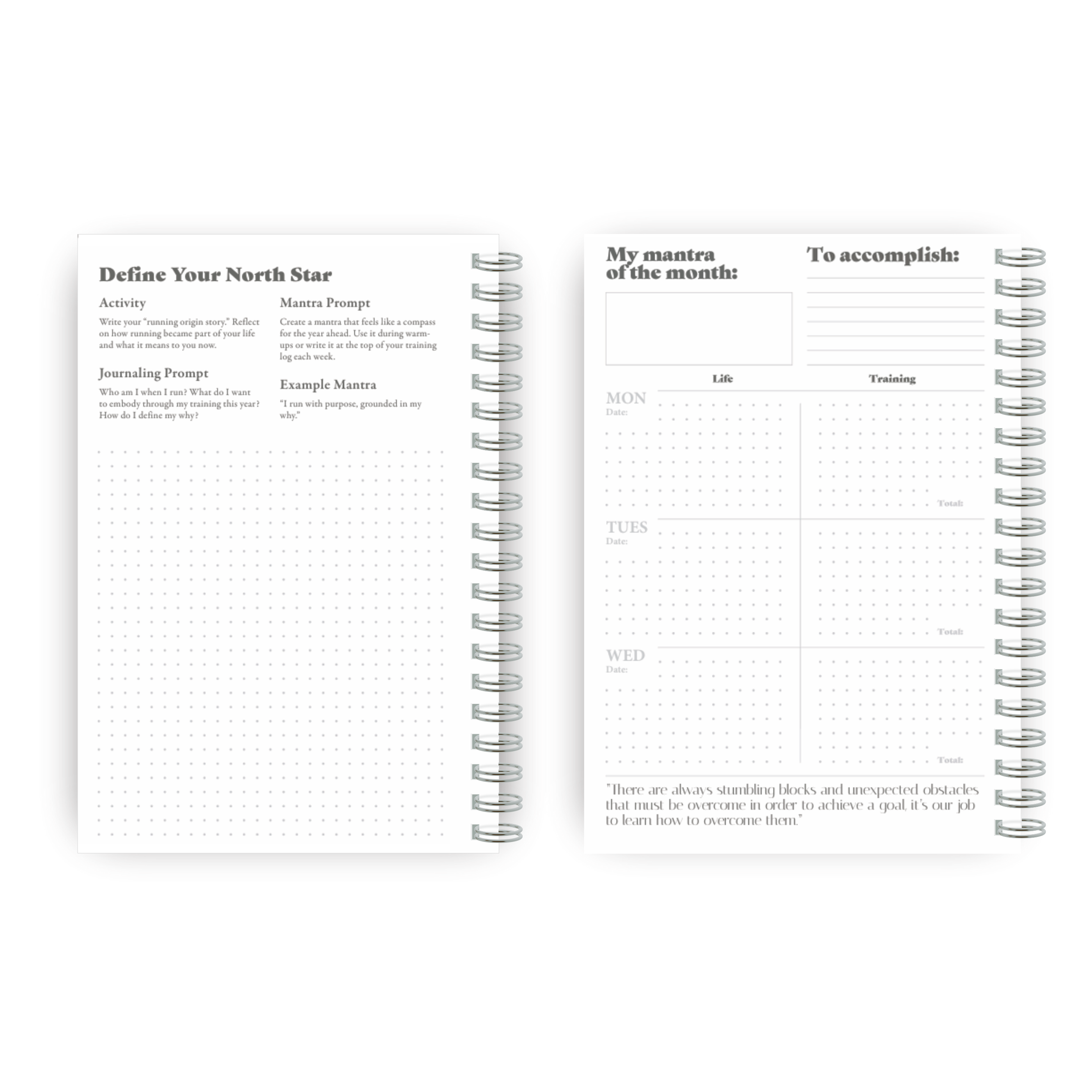 Mantras in Motion Bundle - Wild Strides Paper Co. x Hillygoat