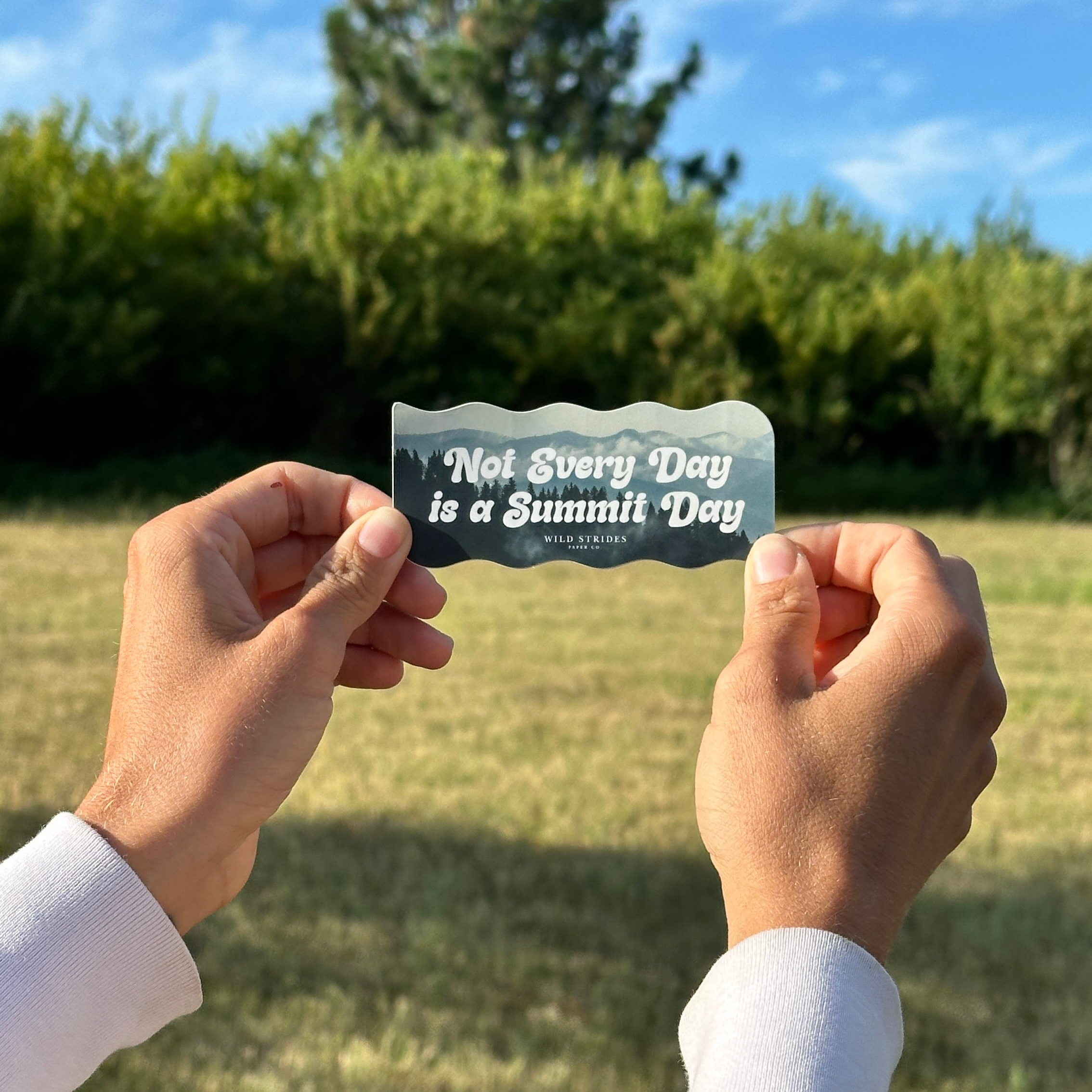 Not a Summit Day Sticker