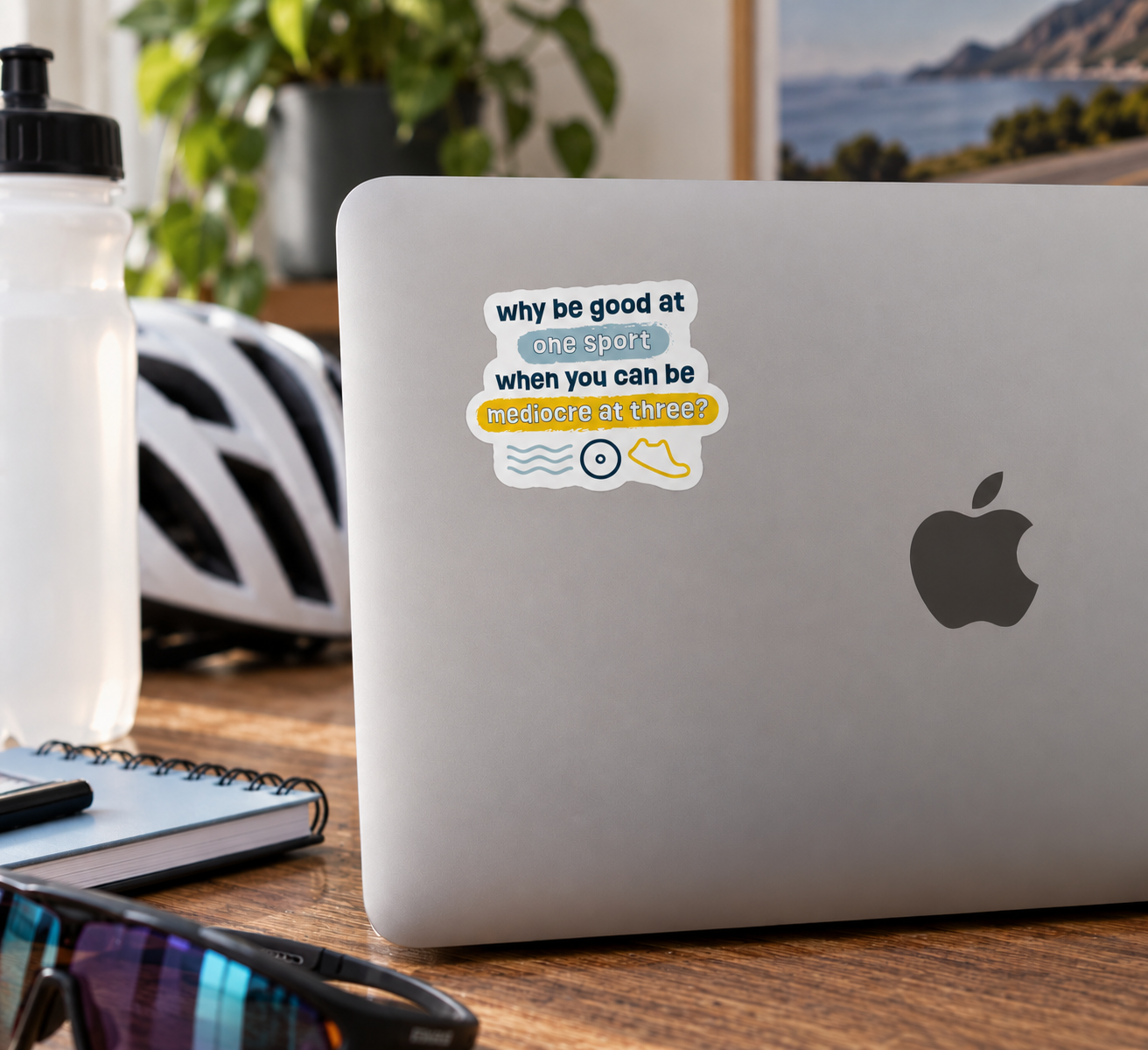 Why Be Good at One Sport? Sticker