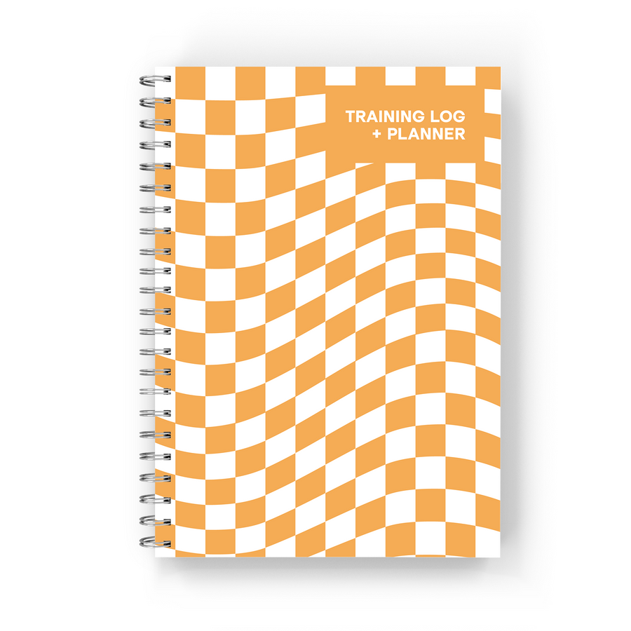 "The Mini" Training Log + Planner - Orange