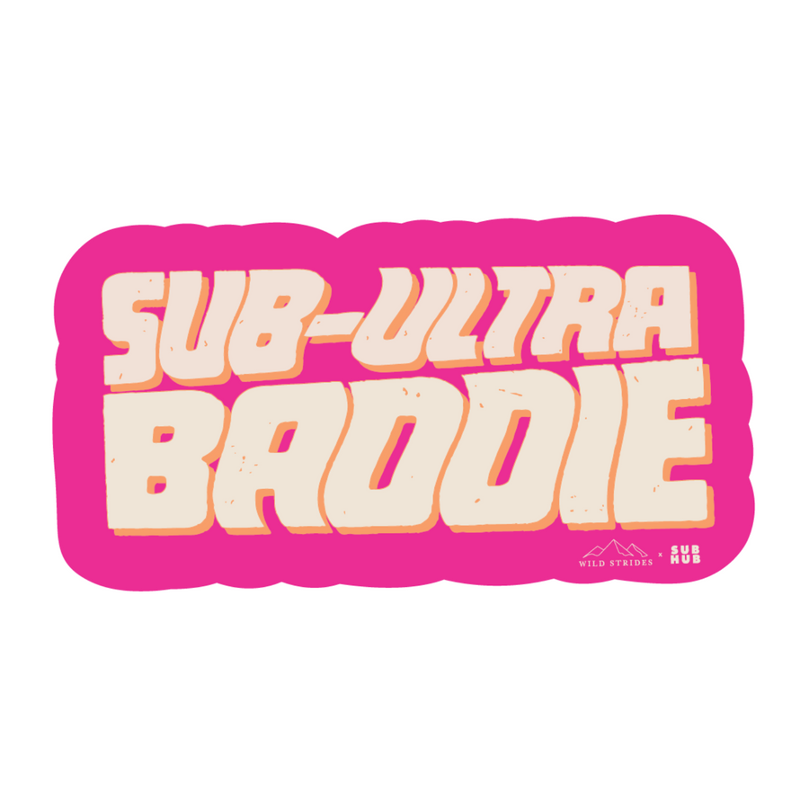 Sub-Ultra Baddie Sticker - Wild Strides Paper Co. x The Sub Hub Podcast